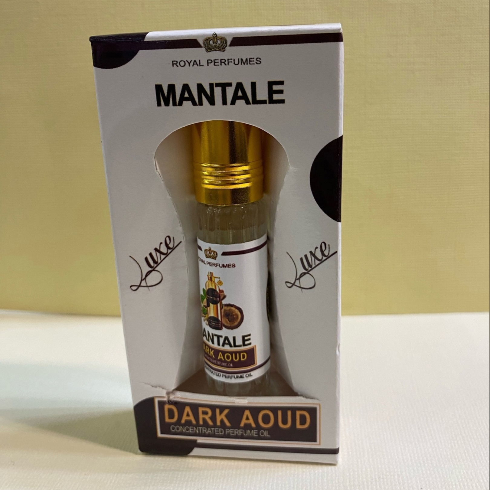 Арабские масляные духи "Dark aoud", 4 мл