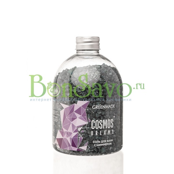 Соль для ванн с шиммером "Cosmos dreams", 500 гр