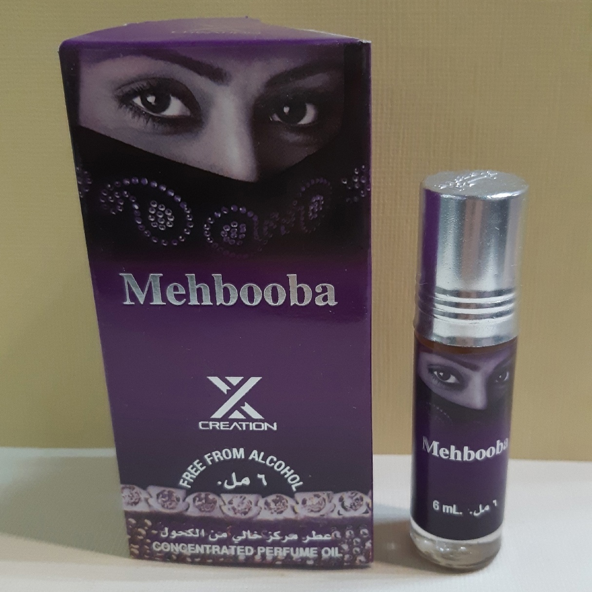 Арабские масляные духи "Mehbooba", 6 мл